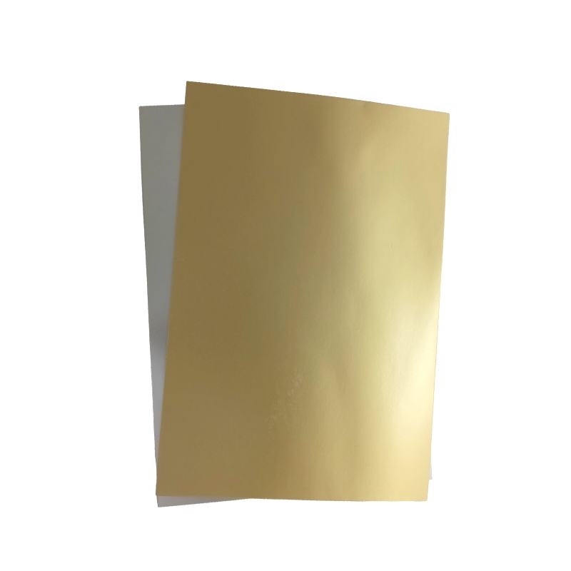 Mat guld karton